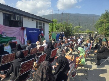 افتتاح اولین کتابخانه سیار مازندران در چالوس