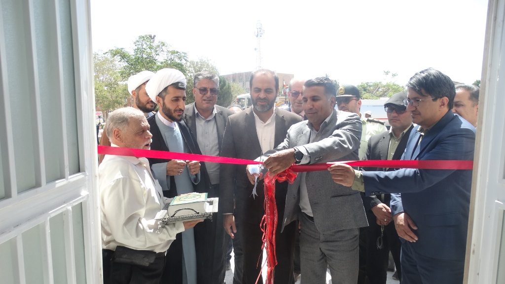 افتتاح نخستین کتابخانه عمومیِ عشق آباد شهرستان میان جلگه در خراسان رضوی