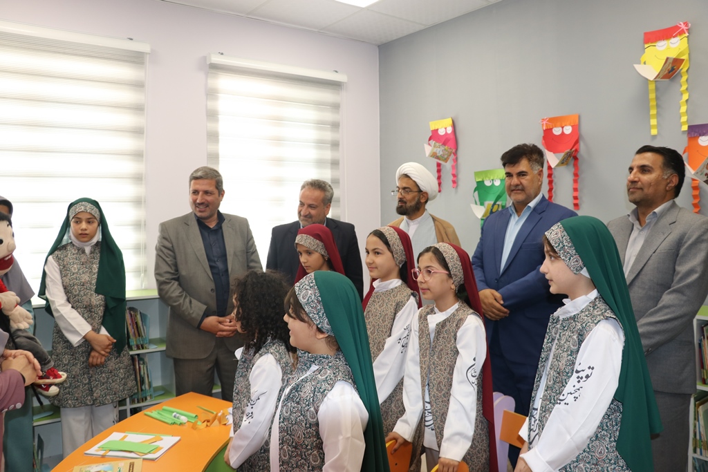 کتابخانه عمومی زندهیاد زهرا بختیاری شهرستان سبزوار افتتاح شد