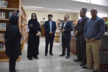 بازدید دبیرکل نهاد از کتابخانه حافظیه