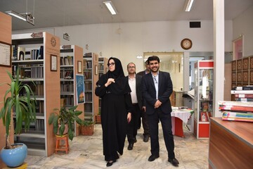 بازدید دبیرکل نهاد از کتابخانه امام خمینی