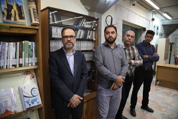 بازدید کتابداران برگزیده بوت کمپ  از کتابخانه مرکزی آستان قدس رضوی مشهد