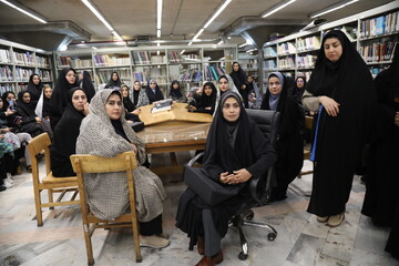 بازدید کتابداران برگزیده بوت کمپ  از کتابخانه مرکزی آستان قدس رضوی مشهد