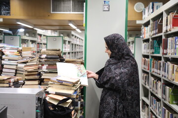 بازدید کتابداران برگزیده بوت کمپ  از کتابخانه مرکزی آستان قدس رضوی مشهد