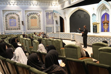 بازدید کتابداران برگزیده بوت کمپ  از کتابخانه مرکزی آستان قدس رضوی مشهد