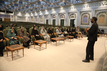 بازدید کتابداران برگزیده بوت کمپ  از کتابخانه مرکزی آستان قدس رضوی مشهد