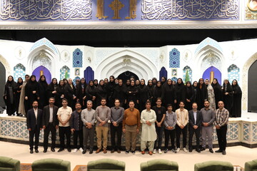 بازدید کتابداران برگزیده بوت کمپ  از کتابخانه مرکزی آستان قدس رضوی مشهد