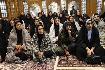 بازدید کتابداران برگزیده بوت کمپ  از کتابخانه مرکزی آستان قدس رضوی مشهد