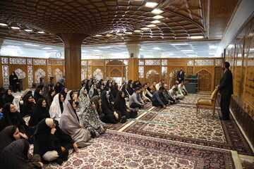 بازدید کتابداران برگزیده بوت کمپ  از کتابخانه مرکزی آستان قدس رضوی مشهد