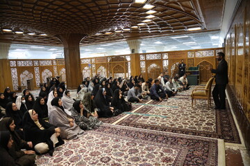 بازدید کتابداران برگزیده بوت کمپ  از کتابخانه مرکزی آستان قدس رضوی مشهد