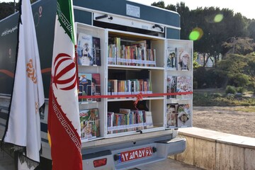 افتتاح سه کتابخانه سیار با حضور دبیرکل نهاد
