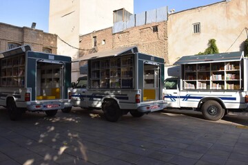 افتتاح سه کتابخانه سیار با حضور دبیرکل نهاد