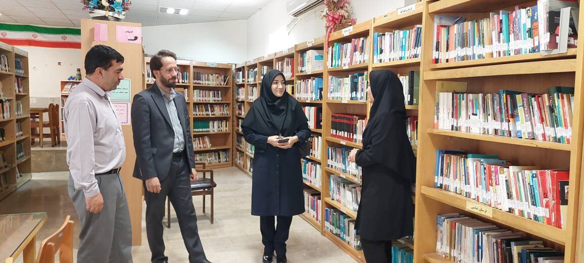 بازدید سرپرست اداره‌کل کتابخانه‌های عمومی لرستان از کتابخانه‌های شهرستان چگنی و روستای چمپلک