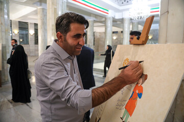 آیین «حماسه ای برای ایران» در آرامگاه فردوسی مشهد مقدس برگزار شد