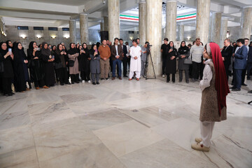 آیین «حماسه ای برای ایران» در آرامگاه فردوسی مشهد مقدس برگزار شد