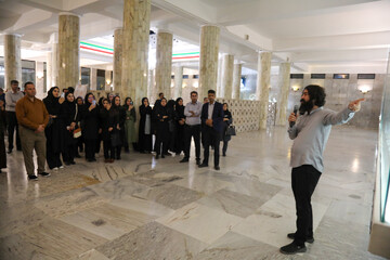 آیین «حماسه ای برای ایران» در آرامگاه فردوسی مشهد مقدس برگزار شد