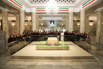 آیین «حماسه ای برای ایران» در آرامگاه فردوسی مشهد مقدس برگزار شد