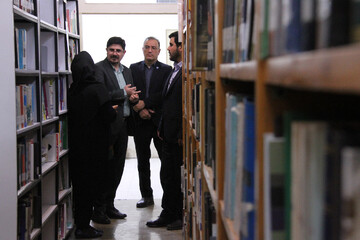 بازدید معاونین نهاد کتابخانه‌های عمومی کشور از کتابخانه های دکتر شریعتی و  فردوسی  شهرستان مشهد