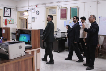 بازدید معاونین نهاد کتابخانه‌های عمومی کشور از کتابخانه های دکتر شریعتی و  فردوسی  شهرستان مشهد