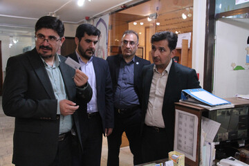 بازدید معاونین نهاد کتابخانه‌های عمومی کشور از کتابخانه های دکتر شریعتی و  فردوسی  شهرستان مشهد