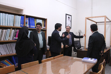 بازدید معاونین نهاد کتابخانه‌های عمومی کشور از کتابخانه های دکتر شریعتی و  فردوسی  شهرستان مشهد