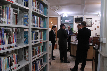 بازدید معاونین نهاد کتابخانه‌های عمومی کشور از کتابخانه های دکتر شریعتی و  فردوسی  شهرستان مشهد