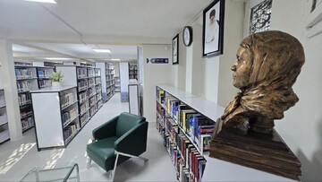 بازگشایی کتابخانه پروین