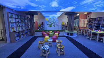 بازگشایی کتابخانه پروین