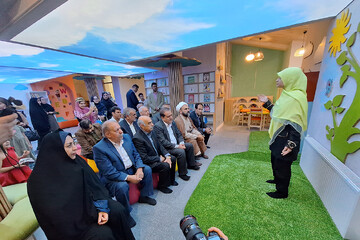 بازگشایی کتابخانه پروین