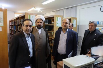 بازدید معاون توسعه مدیریت و منابع وزارت فرهنگ و ارشاد اسلامی