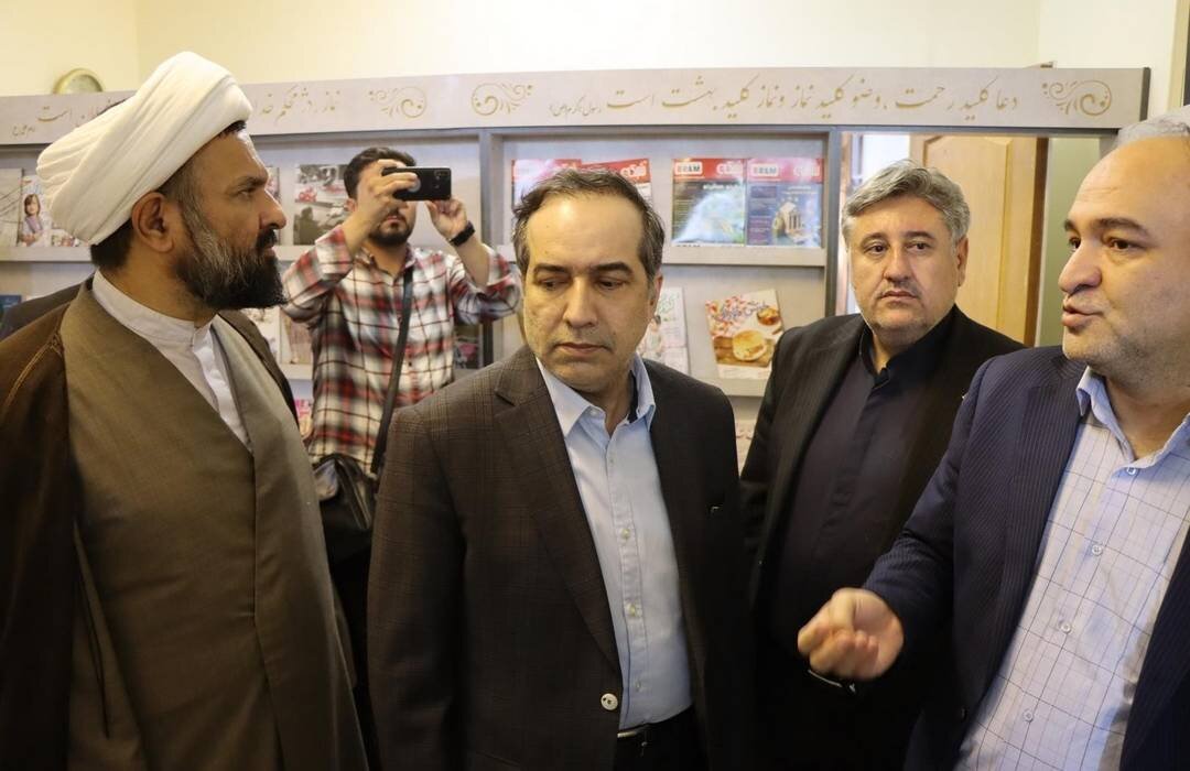 معاون توسعه مدیریت و منابع وزارت فرهنگ و ارشاد اسلامی از پروژههای فرهنگی بناب بازدید کرد
