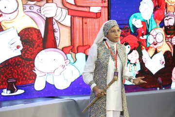 ترویج و پاسداری از زبان فارسی، انگیزه من برای حضور در جشنواره «نهال امید» بود