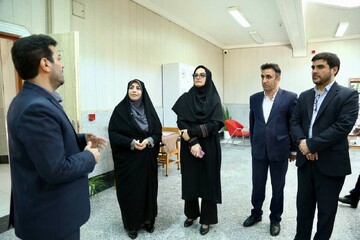 بازدید دبیرکل نهاد از کتابخانه عمومی شهید علی علمی شهرستان نقده