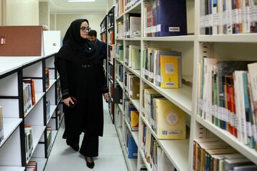 بازدید دبیرکل نهاد از کتابخانه عمومی شهید علی علمی شهرستان نقده