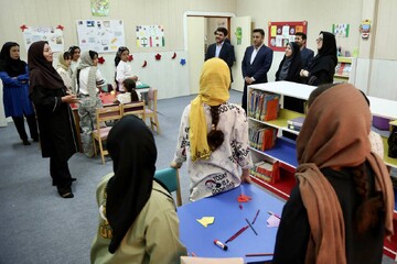 بازدید دبیرکل نهاد از کتابخانه عمومی شهید علی علمی شهرستان نقده