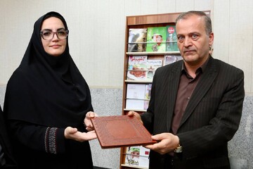 بازدید دبیرکل نهاد از کتابخانه عمومی شهید علی علمی شهرستان نقده
