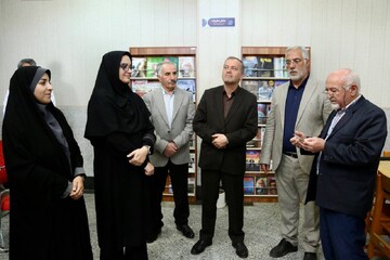بازدید دبیرکل نهاد از کتابخانه عمومی شهید علی علمی شهرستان نقده