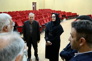 بازدید دبیرکل نهاد از کتابخانه عمومی شهید علی علمی شهرستان نقده