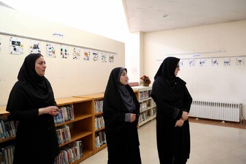 بازدید از کتابخانه عمومی شهدای سولدوز شهرستان نقده
