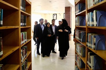 بازدید از کتابخانه عمومی شهدای سولدوز شهرستان نقده