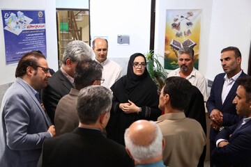 بازدید دبیرکل نهاد از کتابخانه عمومی شیخ شلتوت شهرستان مهاباد