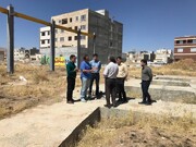 بازدید سرپرست اداره‌کل کتابخانه‌های عمومی لرستان از پروژه کتابخانه عمومی ازنا