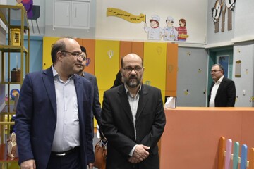 بازدید رئیس سازمان اسناد و کتابخانه ملی ایران از کتابخانه مرکزی تبریز