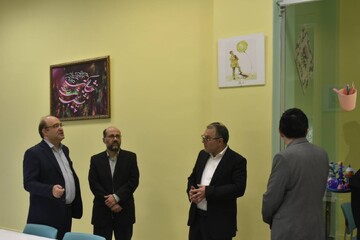 بازدید رئیس سازمان اسناد و کتابخانه ملی ایران از کتابخانه مرکزی تبریز