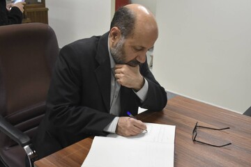 بازدید رئیس سازمان اسناد و کتابخانه ملی ایران از کتابخانه مرکزی تبریز