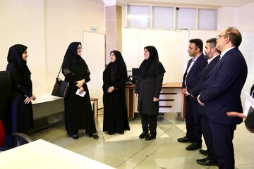 بازدید دبیرکل نهاد از کتابخانه مرکزی ارومیه