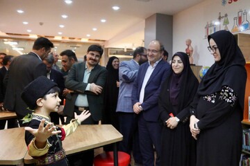افتتاح بخش کودک و نوجوان و فضای کار اشتراکی کتابخانه مرکزی ارومیه