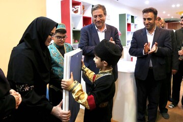 افتتاح بخش کودک و نوجوان و فضای کار اشتراکی کتابخانه مرکزی ارومیه