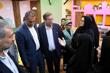 افتتاح بخش کودک و نوجوان و فضای کار اشتراکی کتابخانه مرکزی ارومیه