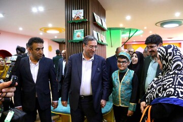 افتتاح بخش کودک و نوجوان و فضای کار اشتراکی کتابخانه مرکزی ارومیه